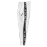 Pali Band Joggers - White-Joggers-Description Pronounced "Falastine" the bands running down the sides translate to "Palestine" in English. Keep it simple and fresh with this classic design. Wherever you decide to wear these, you'll be representing Pali in style. Get yours now! Quality These will be among the softest, most comfortable garment to go over your legs. Workouts will be much more comfortable and are durable enough to handle whatever your routine is. They're versatile and stylish with t