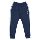 Pali Band Joggers - Navy Blue-Joggers-Description Pronounced "Falastine" the bands running down the sides translate to "Palestine" in English. Keep it simple and fresh with this classic design. Wherever you decide to wear these, you'll be representing Pali in style. Get yours now! Quality These will be among the softest, most comfortable garment to go over your legs. Workouts will be much more comfortable and are durable enough to handle whatever your routine is. They're versatile and stylish wi