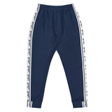 Pali Band Joggers - Navy Blue-Joggers-Description Pronounced "Falastine" the bands running down the sides translate to "Palestine" in English. Keep it simple and fresh with this classic design. Wherever you decide to wear these, you'll be representing Pali in style. Get yours now! Quality These will be among the softest, most comfortable garment to go over your legs. Workouts will be much more comfortable and are durable enough to handle whatever your routine is. They're versatile and stylish wi