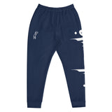 Big Pali Vibes Joggers - Navy Blue-Joggers-Description Pronounced "Falastine" these joggers translate to "Palestine" in English. Wherever you decide to wear these, you'll be representing Pali in style and in big bold fashion. Quality These will be among the softest, most comfortable garment to go over your legs. Workouts will be much more comfortable and are durable enough to handle whatever your routine is. They're versatile and stylish with their slim fit so use them for a jog, going out for t