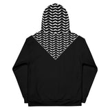 Pali Power Hoodie - Black-Hoodie-Description Across the chest is "Palestine" in Arabic with the iconic keffiyeh (also spelled kufiya) pattern displayed uniquely in the background. The band moving down the arms is also true to the keffiyeh design with the added bonus of "Palestine" being repeated in Arabic. This is the one. You won't find this anywhere else. Get yours now! Quality This hoodie defines comfort with soft outside and an even softer brushed fleece inside. You have to touch it to belie