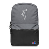 Falastine Champion Backpack-Backpack-Description This small size Champion backpack is the perfect choice for running all sorts of daily errands or doing sports! There’s plenty of space for all your necessities, as well as separate pockets for your phone, passport, water bottle and laptop making it ideal for travel. It’s also water-resistant, so your belongings are sure to stay dry in any weather. Pronounced "Falastine" this backpack simply translates to "Palestine". Coupled with the Palestinian