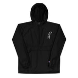 Pali-Mart Signature Champion Packable Jacket-Hoodie-Description Wind and rain are no match for this packable convenient Champion hoodie. While everyone else has to endure the elements, you will be protected with this signature Pali-Mart piece! Features Trusted Champion quality meant to protect you from the elements. This wind and rain resistant polyester jacket is detailed with a practical hood, front kangaroo pocket, and zipped pouch pocket which you can pull out and use to scrunch the jacket i