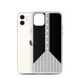 Pali Beam iPhone Case-Phone Case-Description Protect your phone from scratches, dust, oil, and dirt with this unique case. It has a solid back and flexible sides that make it easy to take on and off, with precisely aligned port openings. The beam going down the middle of the phone includes text pronounced "Falastine" which simply translates to "Palestine". Coupled with the keffiyeh (also spelled kufiya) wing pattern this case lets those know what you represent in a one-of-a-kind way. Details • B