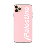 Pali Subreme iPhone Case - Pink-Phone Case-Description Palestine Subreme case to match the rest of your Palestine Subreme gear! Protect your phone from scratches, dust, oil, and dirt. This case has a solid back and flexible sides that make it easy to take on and off, with precisely aligned port openings. Details • BPA free Hybrid Thermoplastic Polyurethane (TPU) and Polycarbonate (PC) material• Solid polycarbonate back• Flexible, see-through polyurethane sides• .5 mm raised bezel• Wireless charg