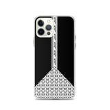 Pali Beam iPhone Case-Phone Case-Description Protect your phone from scratches, dust, oil, and dirt with this unique case. It has a solid back and flexible sides that make it easy to take on and off, with precisely aligned port openings. The beam going down the middle of the phone includes text pronounced "Falastine" which simply translates to "Palestine". Coupled with the keffiyeh (also spelled kufiya) wing pattern this case lets those know what you represent in a one-of-a-kind way. Details • B