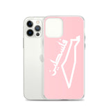 Falastine Country iPhone Case - Pink-Phone Case-Description Protect your phone from scratches, dust, oil, and dirt with this unique case. It has a solid back and flexible sides that make it easy to take on and off, with precisely aligned port openings. Pronounced "Falastine" this case simply translates to "Palestine". Coupled with the Palestinian Map this case lets those know where your heart belongs. Details • BPA free Hybrid Thermoplastic Polyurethane (TPU) and Polycarbonate (PC) material• Sol