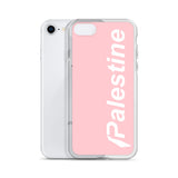 Pali Subreme iPhone Case - Pink-Phone Case-Description Palestine Subreme case to match the rest of your Palestine Subreme gear! Protect your phone from scratches, dust, oil, and dirt. This case has a solid back and flexible sides that make it easy to take on and off, with precisely aligned port openings. Details • BPA free Hybrid Thermoplastic Polyurethane (TPU) and Polycarbonate (PC) material• Solid polycarbonate back• Flexible, see-through polyurethane sides• .5 mm raised bezel• Wireless charg