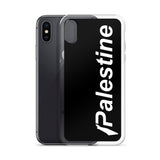 Pali Subreme iPhone Case-Phone Case-Description Palestine Subreme case to match the rest of your Palestine Subreme gear! Protect your phone from scratches, dust, oil, and dirt. This case has a solid back and flexible sides that make it easy to take on and off, with precisely aligned port openings. Details • BPA free Hybrid Thermoplastic Polyurethane (TPU) and Polycarbonate (PC) material• Solid polycarbonate back• Flexible, see-through polyurethane sides• .5 mm raised bezel• Wireless charging com