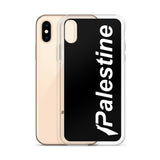 Pali Subreme iPhone Case-Phone Case-Description Palestine Subreme case to match the rest of your Palestine Subreme gear! Protect your phone from scratches, dust, oil, and dirt. This case has a solid back and flexible sides that make it easy to take on and off, with precisely aligned port openings. Details • BPA free Hybrid Thermoplastic Polyurethane (TPU) and Polycarbonate (PC) material• Solid polycarbonate back• Flexible, see-through polyurethane sides• .5 mm raised bezel• Wireless charging com