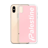 Pali Subreme iPhone Case - Pink-Phone Case-Description Palestine Subreme case to match the rest of your Palestine Subreme gear! Protect your phone from scratches, dust, oil, and dirt. This case has a solid back and flexible sides that make it easy to take on and off, with precisely aligned port openings. Details • BPA free Hybrid Thermoplastic Polyurethane (TPU) and Polycarbonate (PC) material• Solid polycarbonate back• Flexible, see-through polyurethane sides• .5 mm raised bezel• Wireless charg