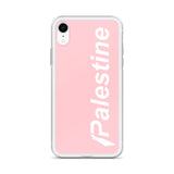 Pali Subreme iPhone Case - Pink-Phone Case-Description Palestine Subreme case to match the rest of your Palestine Subreme gear! Protect your phone from scratches, dust, oil, and dirt. This case has a solid back and flexible sides that make it easy to take on and off, with precisely aligned port openings. Details • BPA free Hybrid Thermoplastic Polyurethane (TPU) and Polycarbonate (PC) material• Solid polycarbonate back• Flexible, see-through polyurethane sides• .5 mm raised bezel• Wireless charg
