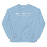 Palestine Pillars Sweatshirt-Sweater-Description Palestine can be described and held together in 3 words. Culture. Courage. Strength. These are the words Palestinians embody and is what keep the fabric of Palestine alive and lifted up. Let people know the power of Palestinians with this tee! Quality This sweater extremely comfortable, sturdy, and warm. It's pre-shrunk and has a classic fit that's made with air-jet spun yarn for a soft feel and reduced pilling. It's bound to keep you warm in the