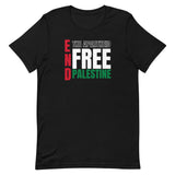 End The Apartheid T-Shirt-T-Shirt-Description If Palestine is ever going to be free it will only come when everyone is treated equally. Segregating individuals based on religion or race must be addressed first. End the Apartheid. Free Palestine. Quality You have to put this shirt on to believe the Premium T-Shirt quality. This shirt feels supremely soft and lightweight, with the right amount of stretch. It's comfortable and flattering for both men and women! Features • 100% combed and ring-spun