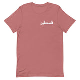 Falastine Arabic Text T-Shirt-T-Shirt-Description Pronounced "Falastine" this shirt simply translates to "Palestine". Celebrate the simplicity and beauty of the word with this tee! Quality You have to put this shirt on to believe the Premium T-Shirt quality. This shirt feels supremely soft and lightweight, with the right amount of stretch. It's comfortable and flattering for both men and women! Features • 100% combed and ring-spun cotton (Heather colors contain polyester)• Fabric weight: 4.2 oz