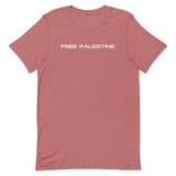 Free Palestine T-Shirt-T-Shirt-Description Free Palestine. Period. Make your stance known in plain English and minimalistic style with this tee. Quality You have to put this shirt on to believe the Premium T-Shirt quality. This shirt feels supremely soft and lightweight, with the right amount of stretch. It's comfortable and flattering for both men and women! Features • 100% combed and ring-spun cotton (Heather colors contain polyester)• Fabric weight: 4.2 oz (142 g/m2)• Pre-shrunk fabric• Shoul