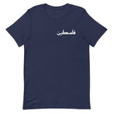 Falastine Arabic Text T-Shirt-T-Shirt-Description Pronounced "Falastine" this shirt simply translates to "Palestine". Celebrate the simplicity and beauty of the word with this tee! Quality You have to put this shirt on to believe the Premium T-Shirt quality. This shirt feels supremely soft and lightweight, with the right amount of stretch. It's comfortable and flattering for both men and women! Features • 100% combed and ring-spun cotton (Heather colors contain polyester)• Fabric weight: 4.2 oz