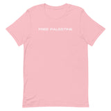 Free Palestine T-Shirt-T-Shirt-Description Free Palestine. Period. Make your stance known in plain English and minimalistic style with this tee. Quality You have to put this shirt on to believe the Premium T-Shirt quality. This shirt feels supremely soft and lightweight, with the right amount of stretch. It's comfortable and flattering for both men and women! Features • 100% combed and ring-spun cotton (Heather colors contain polyester)• Fabric weight: 4.2 oz (142 g/m2)• Pre-shrunk fabric• Shoul