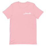 Falastine Arabic Text T-Shirt-T-Shirt-Description Pronounced "Falastine" this shirt simply translates to "Palestine". Celebrate the simplicity and beauty of the word with this tee! Quality You have to put this shirt on to believe the Premium T-Shirt quality. This shirt feels supremely soft and lightweight, with the right amount of stretch. It's comfortable and flattering for both men and women! Features • 100% combed and ring-spun cotton (Heather colors contain polyester)• Fabric weight: 4.2 oz