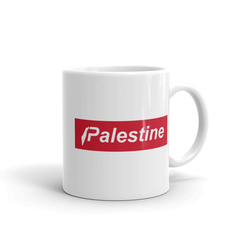 Pali Subreme Mug-Mug-Description Whether you're drinking your morning coffee, evening coffee, midday coffee, or tea, let people know you rep Palestine with our Pali Subreme mug! It's sturdy and glossy and will withstand the microwave and dishwasher. Details • Ceramic • Dishwasher and microwave safe • White and glossy-Pali-Mart