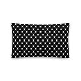 Keffiyeh Decor Pillow - Black-Pillow-Description This double-sided pillow incorporating the beauty of the keffiyeh (also spelled kufiya) pattern is just what you need to bring a whole room to life. What's more, the super-soft, machine-washable case with the shape-retaining insert is a pleasure to have long afternoon naps on. Details • 100% polyester case and insert • Hidden zipper • Machine-washable case • Shape-retaining polyester insert included (handwash only)-Pali-Mart