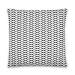 Keffiyeh Decor Pillow - White-Pillow-Description This double-sided pillow incorporating the beauty of the keffiyeh (also spelled kufiya) pattern is just what you need to bring a whole room to life. What's more, the super-soft, machine-washable case with the shape-retaining insert is a pleasure to have long afternoon naps on. Details • 100% polyester case and insert• Hidden zipper• Machine-washable case• Shape-retaining polyester insert included (handwash only)-Pali-Mart