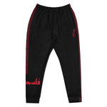 Falastine Leg Wrap Joggers - Red-Joggers-Description Pronounced "Falastine" these joggers translate to "Palestine" in English. The bands running down the sides also pays homage to Palestine. This our favorite design and you won't find joggers like these anywhere else. Wherever you decide to wear these, you'll be representing Pali in style. Get yours now! Quality These will be among the softest, most comfortable garment to go over your legs. Workouts will be much more comfortable and are durable 
