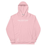 Palestine Pillars Hoodie With Engraved Back - Pink-Hoodie-Description Palestine can be described and held together in 3 words. Culture. Courage. Strength. These are the words Palestinians embody and are what keep the fabric of Palestine alive and lifted up. For those that are behind you, this hoodie also has Palestine engraved on the back in Arabic to let them know who you support! Let people know the power of Palestinians with this hoodie! Quality This hoodie defines comfort with soft outside a