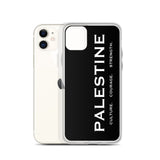 Pali Pillars iPhone Case-Phone Case-Description Palestine can be described and held together in 3 words. Culture. Courage. Strength. These are the words Palestinians embody and are what keep the fabric of Palestine alive and lifted up. Let people know the power of Palestinians with this case! Protect your phone from scratches, dust, oil, and dirt. This case has a solid back and flexible sides that make it easy to take on and off, with precisely aligned port openings. Details • BPA free Hybrid Th