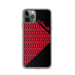 Falastine Wings iPhone Case - Red-Phone Case-Description Protect your phone from scratches, dust, oil, and dirt with this unique case. It has a solid back and flexible sides that make it easy to take on and off, with precisely aligned port openings. Pronounced "Falastine" this case simply translates to "Palestine". Coupled with the keffiyeh (also spelled kufiya) wing pattern this case lets those know what you represent. Details • BPA free Hybrid Thermoplastic Polyurethane (TPU) and Polycarbonate