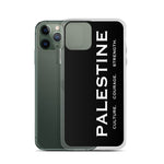 Pali Pillars iPhone Case-Phone Case-Description Palestine can be described and held together in 3 words. Culture. Courage. Strength. These are the words Palestinians embody and are what keep the fabric of Palestine alive and lifted up. Let people know the power of Palestinians with this case! Protect your phone from scratches, dust, oil, and dirt. This case has a solid back and flexible sides that make it easy to take on and off, with precisely aligned port openings. Details • BPA free Hybrid Th