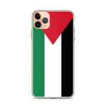 Pali Flag iPhone Case-Phone Case-Description Represent the Palestinian flag while protecting your phone from scratches, dust, oil, and dirt with this Pali Flag case. It has a solid back and flexible sides that make it easy to take on and off, with precisely aligned port openings. Details • BPA free Hybrid Thermoplastic Polyurethane (TPU) and Polycarbonate (PC) material• Solid polycarbonate back• Flexible, see-through polyurethane sides• .5 mm raised bezel• Wireless charging compatible• The SE ca