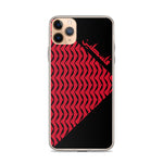 Falastine Wings iPhone Case - Red-Phone Case-Description Protect your phone from scratches, dust, oil, and dirt with this unique case. It has a solid back and flexible sides that make it easy to take on and off, with precisely aligned port openings. Pronounced "Falastine" this case simply translates to "Palestine". Coupled with the keffiyeh (also spelled kufiya) wing pattern this case lets those know what you represent. Details • BPA free Hybrid Thermoplastic Polyurethane (TPU) and Polycarbonate