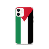 Pali Flag iPhone Case-Phone Case-Description Represent the Palestinian flag while protecting your phone from scratches, dust, oil, and dirt with this Pali Flag case. It has a solid back and flexible sides that make it easy to take on and off, with precisely aligned port openings. Details • BPA free Hybrid Thermoplastic Polyurethane (TPU) and Polycarbonate (PC) material• Solid polycarbonate back• Flexible, see-through polyurethane sides• .5 mm raised bezel• Wireless charging compatible• The SE ca