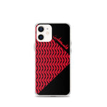 Falastine Wings iPhone Case - Red-Phone Case-Description Protect your phone from scratches, dust, oil, and dirt with this unique case. It has a solid back and flexible sides that make it easy to take on and off, with precisely aligned port openings. Pronounced "Falastine" this case simply translates to "Palestine". Coupled with the keffiyeh (also spelled kufiya) wing pattern this case lets those know what you represent. Details • BPA free Hybrid Thermoplastic Polyurethane (TPU) and Polycarbonate