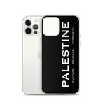 Pali Pillars iPhone Case-Phone Case-Description Palestine can be described and held together in 3 words. Culture. Courage. Strength. These are the words Palestinians embody and are what keep the fabric of Palestine alive and lifted up. Let people know the power of Palestinians with this case! Protect your phone from scratches, dust, oil, and dirt. This case has a solid back and flexible sides that make it easy to take on and off, with precisely aligned port openings. Details • BPA free Hybrid Th