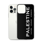 Pali Pillars iPhone Case-Phone Case-Description Palestine can be described and held together in 3 words. Culture. Courage. Strength. These are the words Palestinians embody and are what keep the fabric of Palestine alive and lifted up. Let people know the power of Palestinians with this case! Protect your phone from scratches, dust, oil, and dirt. This case has a solid back and flexible sides that make it easy to take on and off, with precisely aligned port openings. Details • BPA free Hybrid Th