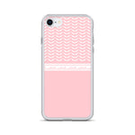 Pali Half Wing Keffiyeh iPhone Case - Pink-Phone Case-Description What's not to like about the keffiyeh (also spelled kufiya) pattern? The iconic keffiyeh wing pattern is beautifully displayed in this case with the band moving across repeating "Palestine" in Arabic as an added bonus. Rep Pali with this case and match it with our hoodie! Protect your phone from scratches, dust, oil, and dirt. This case has a solid back and flexible sides that make it easy to take on and off, with precisely aligne