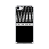 Pali Half Wing Kufiya iPhone Case-Phone Case-Description What's not to like about the keffiyeh (also spelled kufiya) pattern? The iconic keffiyeh wing pattern is beautifully displayed in this case with the band moving across repeating "Palestine" in Arabic as an added bonus. Rep Pali with this case and match it with our hoodie! Protect your phone from scratches, dust, oil, and dirt. This case has a solid back and flexible sides that make it easy to take on and off, with precisely aligned port op