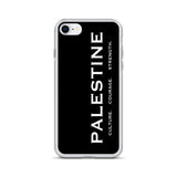 Pali Pillars iPhone Case-Phone Case-Description Palestine can be described and held together in 3 words. Culture. Courage. Strength. These are the words Palestinians embody and are what keep the fabric of Palestine alive and lifted up. Let people know the power of Palestinians with this case! Protect your phone from scratches, dust, oil, and dirt. This case has a solid back and flexible sides that make it easy to take on and off, with precisely aligned port openings. Details • BPA free Hybrid Th