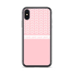 Pali Half Wing Keffiyeh iPhone Case - Pink-Phone Case-Description What's not to like about the keffiyeh (also spelled kufiya) pattern? The iconic keffiyeh wing pattern is beautifully displayed in this case with the band moving across repeating "Palestine" in Arabic as an added bonus. Rep Pali with this case and match it with our hoodie! Protect your phone from scratches, dust, oil, and dirt. This case has a solid back and flexible sides that make it easy to take on and off, with precisely aligne