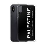 Pali Pillars iPhone Case-Phone Case-Description Palestine can be described and held together in 3 words. Culture. Courage. Strength. These are the words Palestinians embody and are what keep the fabric of Palestine alive and lifted up. Let people know the power of Palestinians with this case! Protect your phone from scratches, dust, oil, and dirt. This case has a solid back and flexible sides that make it easy to take on and off, with precisely aligned port openings. Details • BPA free Hybrid Th