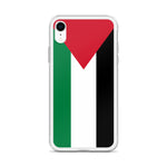 Pali Flag iPhone Case-Phone Case-Description Represent the Palestinian flag while protecting your phone from scratches, dust, oil, and dirt with this Pali Flag case. It has a solid back and flexible sides that make it easy to take on and off, with precisely aligned port openings. Details • BPA free Hybrid Thermoplastic Polyurethane (TPU) and Polycarbonate (PC) material• Solid polycarbonate back• Flexible, see-through polyurethane sides• .5 mm raised bezel• Wireless charging compatible• The SE ca