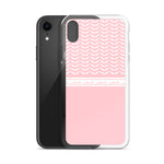 Pali Half Wing Keffiyeh iPhone Case - Pink-Phone Case-Description What's not to like about the keffiyeh (also spelled kufiya) pattern? The iconic keffiyeh wing pattern is beautifully displayed in this case with the band moving across repeating "Palestine" in Arabic as an added bonus. Rep Pali with this case and match it with our hoodie! Protect your phone from scratches, dust, oil, and dirt. This case has a solid back and flexible sides that make it easy to take on and off, with precisely aligne