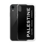 Pali Pillars iPhone Case-Phone Case-Description Palestine can be described and held together in 3 words. Culture. Courage. Strength. These are the words Palestinians embody and are what keep the fabric of Palestine alive and lifted up. Let people know the power of Palestinians with this case! Protect your phone from scratches, dust, oil, and dirt. This case has a solid back and flexible sides that make it easy to take on and off, with precisely aligned port openings. Details • BPA free Hybrid Th