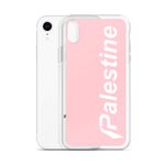Pali Subreme iPhone Case - Pink-Phone Case-Description Palestine Subreme case to match the rest of your Palestine Subreme gear! Protect your phone from scratches, dust, oil, and dirt. This case has a solid back and flexible sides that make it easy to take on and off, with precisely aligned port openings. Details • BPA free Hybrid Thermoplastic Polyurethane (TPU) and Polycarbonate (PC) material• Solid polycarbonate back• Flexible, see-through polyurethane sides• .5 mm raised bezel• Wireless charg