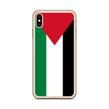 Pali Flag iPhone Case-Phone Case-Description Represent the Palestinian flag while protecting your phone from scratches, dust, oil, and dirt with this Pali Flag case. It has a solid back and flexible sides that make it easy to take on and off, with precisely aligned port openings. Details • BPA free Hybrid Thermoplastic Polyurethane (TPU) and Polycarbonate (PC) material• Solid polycarbonate back• Flexible, see-through polyurethane sides• .5 mm raised bezel• Wireless charging compatible• The SE ca