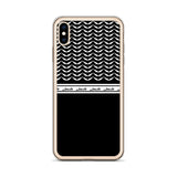 Pali Half Wing Kufiya iPhone Case-Phone Case-Description What's not to like about the keffiyeh (also spelled kufiya) pattern? The iconic keffiyeh wing pattern is beautifully displayed in this case with the band moving across repeating "Palestine" in Arabic as an added bonus. Rep Pali with this case and match it with our hoodie! Protect your phone from scratches, dust, oil, and dirt. This case has a solid back and flexible sides that make it easy to take on and off, with precisely aligned port op