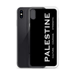 Pali Pillars iPhone Case-Phone Case-Description Palestine can be described and held together in 3 words. Culture. Courage. Strength. These are the words Palestinians embody and are what keep the fabric of Palestine alive and lifted up. Let people know the power of Palestinians with this case! Protect your phone from scratches, dust, oil, and dirt. This case has a solid back and flexible sides that make it easy to take on and off, with precisely aligned port openings. Details • BPA free Hybrid Th