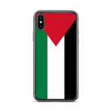 Pali Flag iPhone Case-Phone Case-Description Represent the Palestinian flag while protecting your phone from scratches, dust, oil, and dirt with this Pali Flag case. It has a solid back and flexible sides that make it easy to take on and off, with precisely aligned port openings. Details • BPA free Hybrid Thermoplastic Polyurethane (TPU) and Polycarbonate (PC) material• Solid polycarbonate back• Flexible, see-through polyurethane sides• .5 mm raised bezel• Wireless charging compatible• The SE ca